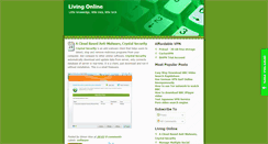 Desktop Screenshot of livingonlines.com